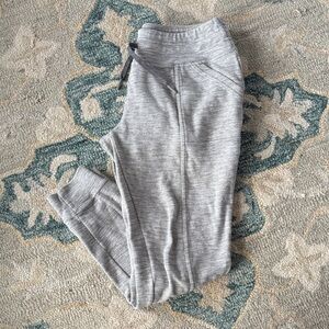 Prana Light Heather Gray Women's Jogger Pants
